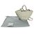 Borsa a cesta 2 in 1 con logo Balenciaga Ibiza Small Cachi - vista 2