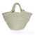 Borsa a cesta 2 in 1 con logo Balenciaga Ibiza Small Cachi - vista 3