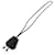 Hermès Hermes Vintage Leather Margiela Era Clochette Necklace Pendant Black  - view 3