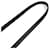 Hermès Hermes Vintage Leather Margiela Era Clochette Necklace Pendant Black  - view 5