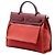 Hermès Arancione Toile Herbag Zip 31 Bordò - vista 2