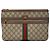 Clutch Ophidia en GG Supreme beige con web Gucci