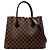Louis Vuitton Marrone Damier Ebene Kensington