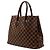 Louis Vuitton Marrone Damier Ebene Kensington - vista 2