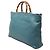 Bamboo Bolso shopper grande de piel de ternera azul con bambú Gucci Azul claro - vista 2