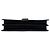 Schwarze Lackleder Monogram Cassandra Clutch von Saint Laurent - Ansicht 3