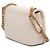 Chanel Bianco Piccolo in Pelle di Agnello Trapuntato On And On Chain Flap - vista 2