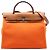Hermès Arancione Toile Herbag Zip 31