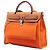 Hermès Arancione Toile Herbag Zip 31 - vista 2