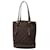Bucket Louis Vuitton Brauner Monogram Mini Lin Eimer PM Dunkelbraun  - Ansicht 2