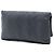 Faltbare Clutch aus grauem, gestepptem Lammleder von Chanel Braun Anthrazitgrau - Ansicht 2