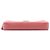 Boy Clutch Chanel de Caviar Acolchado Rosa con Doble Cierre y Cadena - vista 3