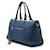 Borsa Prada Blue Vitello Phenix con zip  - vista 2