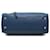 Borsa Prada Blue Vitello Phenix con zip  - vista 3