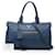 Borsa Prada Blue Vitello Phenix con zip  - vista 6