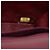 Chanel Red Mini Rectangular Classic Tricolor Lambskin Single Flap Dark red - view 6