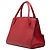 Prada Rosso Piccolo Saffiano Pelle Monocromatico Borsa a Mano con Manico Superiore - vista 2