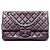 Chanel Viola Trapuntato Pelle di Vitello Invecchiata Reissue 2.55 Double Flap 225 Porpora