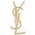 NUEVO BROCHE SAINT LAURENT 748486 CASSANDRE MONOGRAMA YSL ECORCE BROCHE
