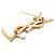 NUEVO BROCHE SAINT LAURENT 748486 CASSANDRE MONOGRAMA YSL ECORCE BROCHE - vue 5