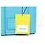 NUOVO BORSA MARC JACOBS THE SMALL TOTE BAG H009L01SP21 IN PELLE BLU CON TRACOLLA - vista 16