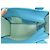 NUOVO BORSA MARC JACOBS THE SMALL TOTE BAG H009L01SP21 IN PELLE BLU CON TRACOLLA - vista 9