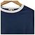 Autre Marque Blamink 14G Strick Kurzarmoberteil Blau - Ansicht 2