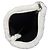 Borsa a spalla mini in shearling Jil Sander Bianco - vista 6