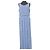 Autre Marque Langes Kleid Brooks Brothers Weiß Blau