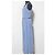 Autre Marque Langes Kleid Brooks Brothers Weiß Blau - Ansicht 3
