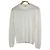 Autre Marque BLAMINK Leinen-Nylon Stricktop Weiß Aus weiß