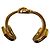 Céline Bracciale in metallo dorato in ottone Gold hardware - vista 8