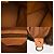 Borsa tote Cabas Mezzo in monogramma marrone Louis Vuitton - vista 11
