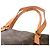 Borsa tote Cabas Mezzo in monogramma marrone Louis Vuitton - vista 5