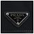 Borsa a corpo in nylon e pelle Prada 2VH176 Nero - vista 6