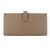 Hermès Cartera Larga Soufflé Bearn Hermes Gris pardo - vista 3