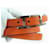 Hermès Bracelet Double Tour Be Api HERMES Orange  - vue 7