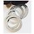 Splendido set DOLCE & GABBANA di 5 bracciali rigidi collezione "Stone" Argento - vista 10
