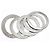 Splendido set DOLCE & GABBANA di 5 bracciali rigidi collezione "Stone" Argento - vista 2