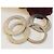 Splendido set DOLCE & GABBANA di 5 bracciali rigidi collezione "Stone" Argento - vista 7