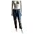 Jeans de denim bordados Junya Watanabe Azul - vista 10