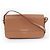Borsa a spalla in pelle con logo Grace di Burberry Marrone