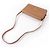 Borsa a spalla in pelle con logo Grace di Burberry Marrone - vista 5