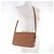 Borsa a spalla in pelle con logo Grace di Burberry Marrone - vista 9