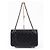 Borsa a Spalla Chanel A01112 Matelassé 25 in Pelle di Agnello Nero - vista 5