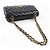 Borsa a Spalla Chanel A01112 Matelassé 25 in Pelle di Agnello Nero - vista 6