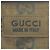 Borsa a tracolla in nylon khaki Gucci Cachi - vista 8
