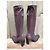 Botas Vic Matié Morado Oscuro Cuero - vista 4