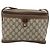Borsa Sherry Line GG Supreme Web di GUCCI in PVC beige e oro 904 02 069 Auth LNZ716 D'oro - vista 13