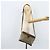 Borsa Sherry Line GG Supreme Web di GUCCI in PVC beige e oro 904 02 069 Auth LNZ716 D'oro - vista 24